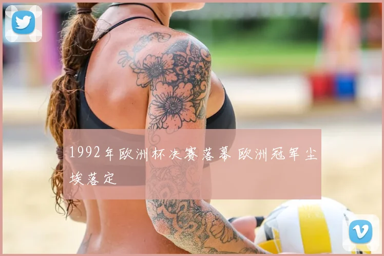 1992年欧洲杯决赛落幕 欧洲冠军尘埃落定